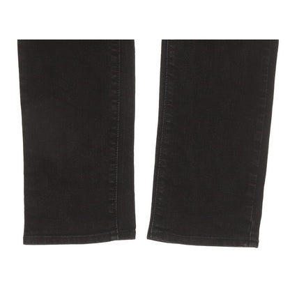 Levi's Demi Curve Women Black Straight Slim Stretch Jeans W28 L30