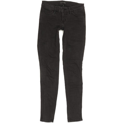 Levi's Line 8 Women Black Skinny Slim Stretch Jeans W26 L29