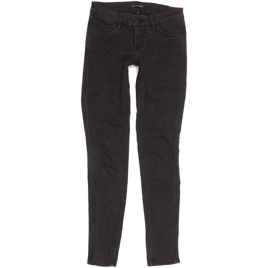 Levi's Line 8 Women Black Skinny Slim Stretch Jeans W26 L29