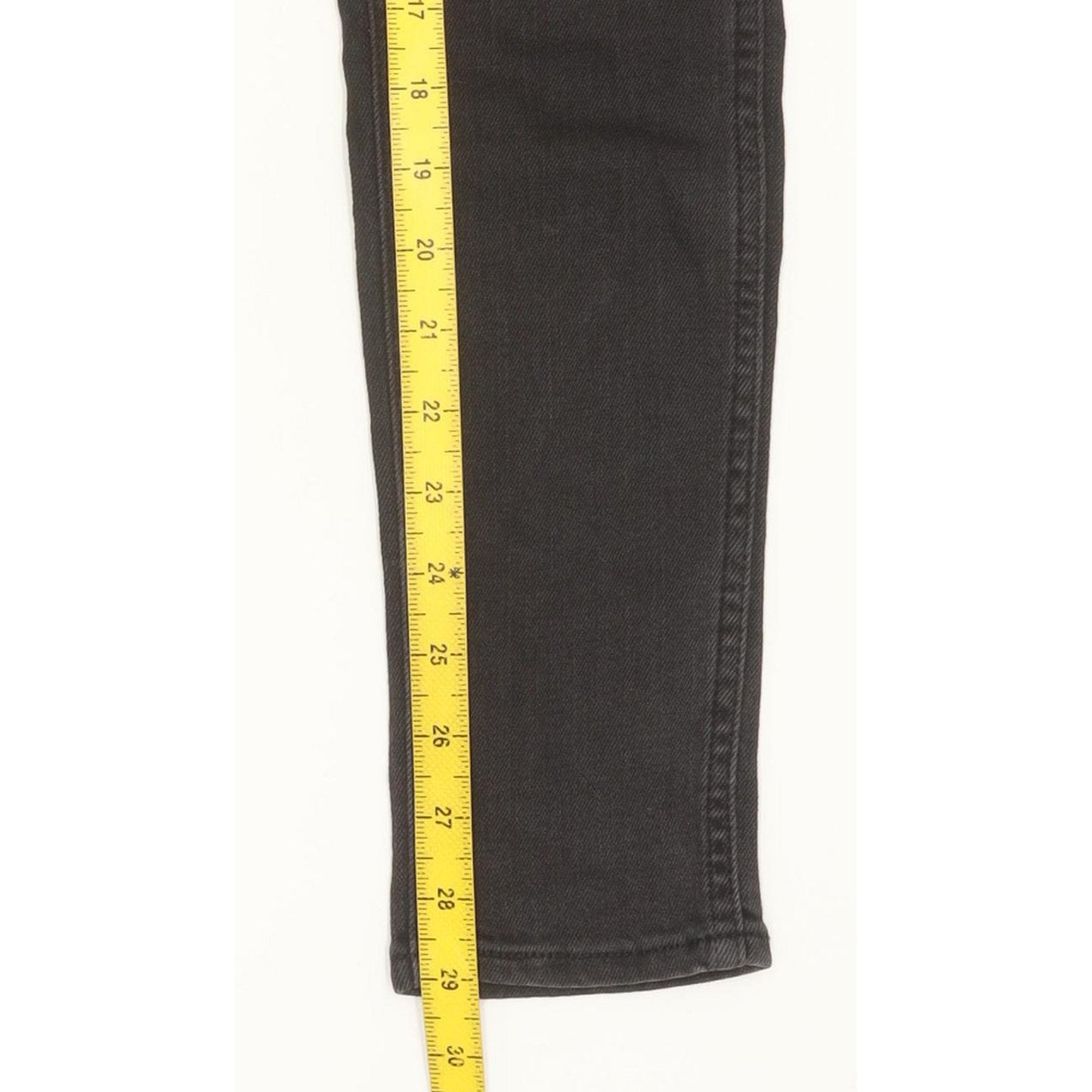 Levi's Line 8 Women Black Skinny Slim Stretch Jeans W26 L29