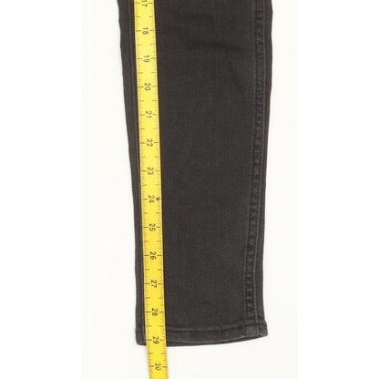 Levi's Line 8 Women Black Skinny Slim Stretch Jeans W26 L29