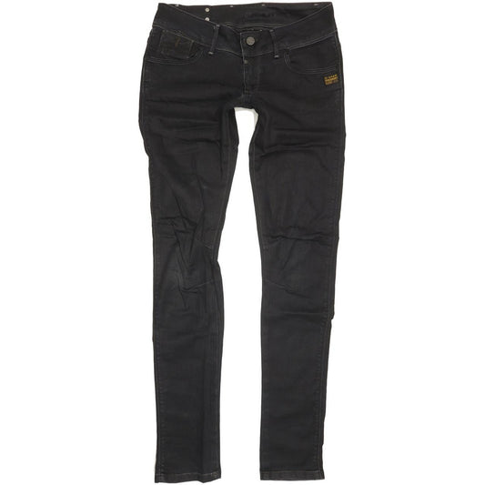 G-Star Fender Women Navy Skinny Slim Stretch Jeans W30 L35