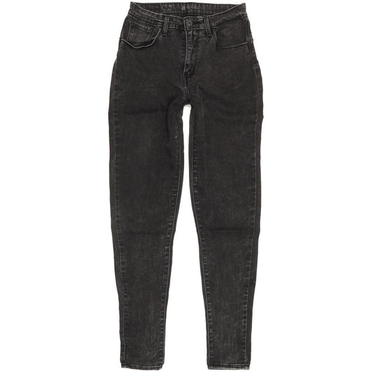Levi's Women Black Skinny Slim Stretch Jeans W28 L30