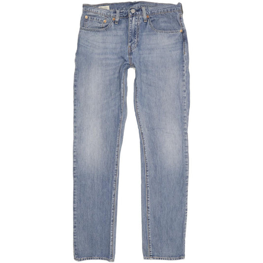 Levi's 502 Men Blue Tapered Regular Stretch Jeans W31 L33