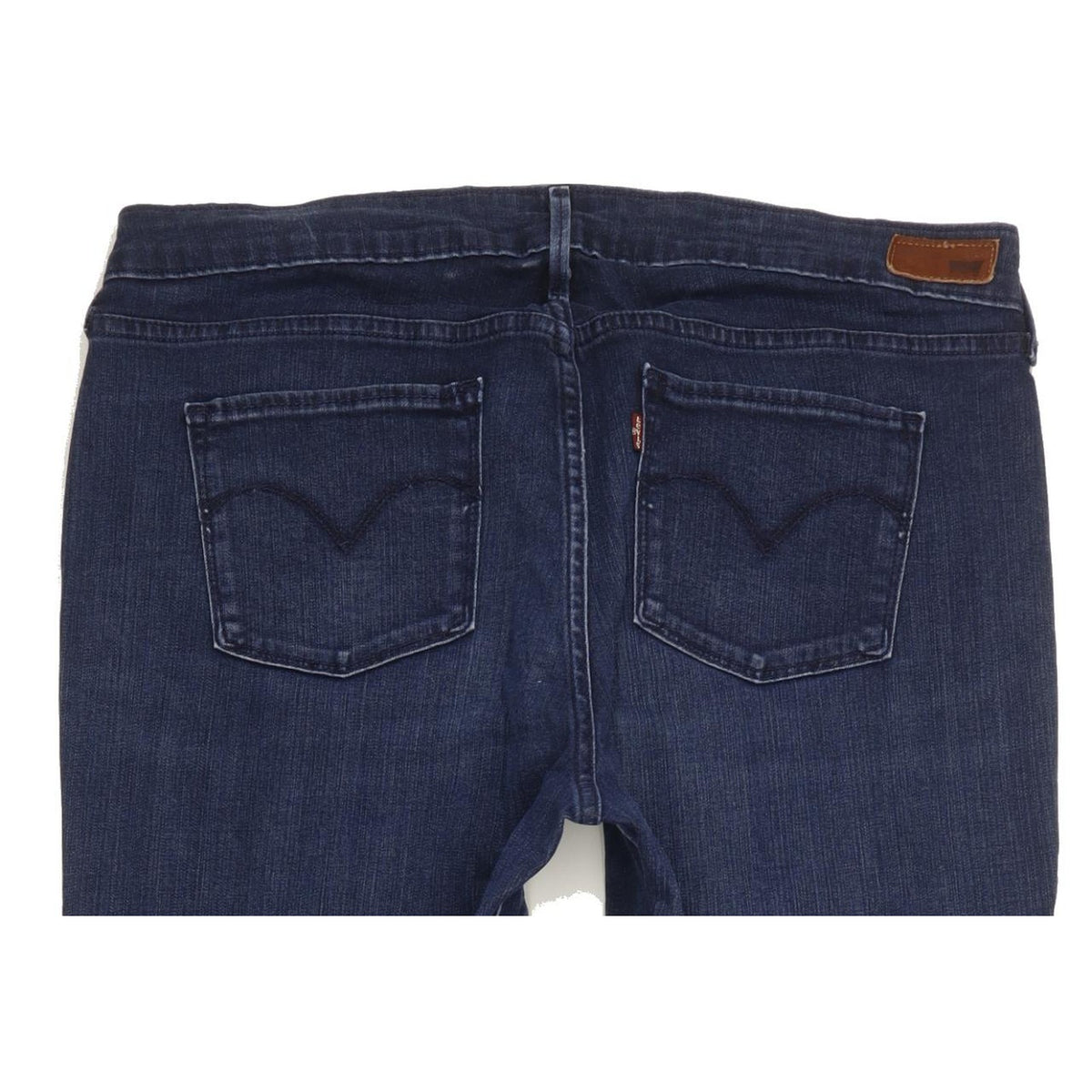 Levi's Slight Curve Women Blue Straight Classic Stretch Jeans W33 L34
