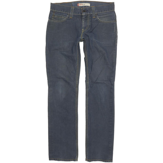 Levi's 511 Men Blue Straight Slim Jeans W31 L31