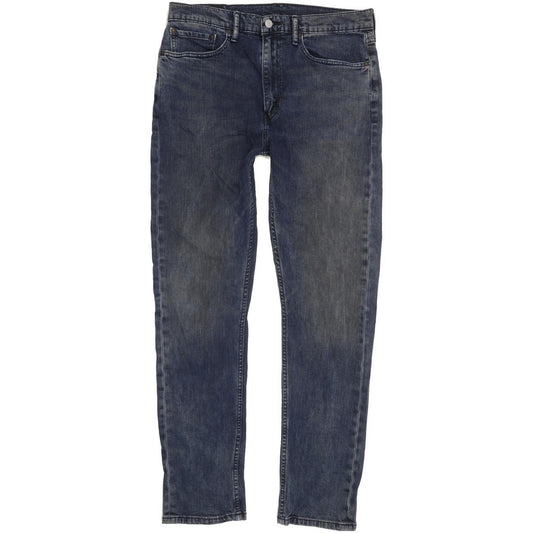 Levi's Men Blue Straight Regular Stretch Jeans W34 L32