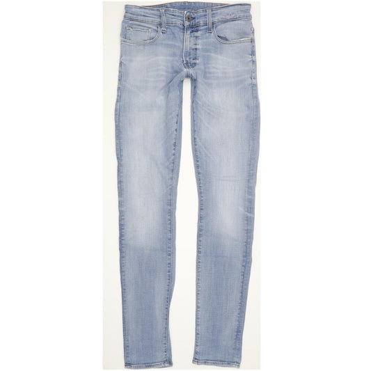 G-Star Men Blue Skinny Slim Jeans W34 L34