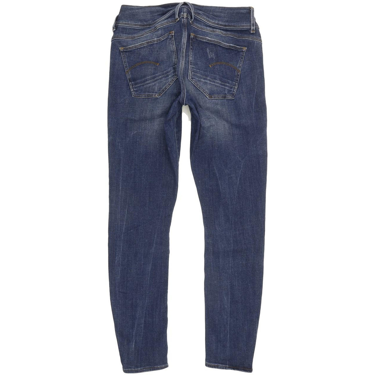 G-Star Lynn D-Mid Women Blue Skinny Slim Stretch Jeans W29 L28
