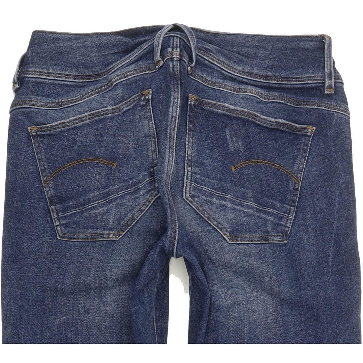 G-Star Lynn D-Mid Women Blue Skinny Slim Stretch Jeans W29 L28