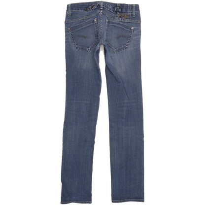 G-Star Midge Women Blue Straight Slim Stretch Jeans W27 L33