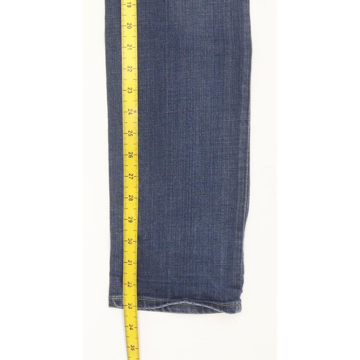 G-Star Midge Women Blue Straight Slim Stretch Jeans W27 L33