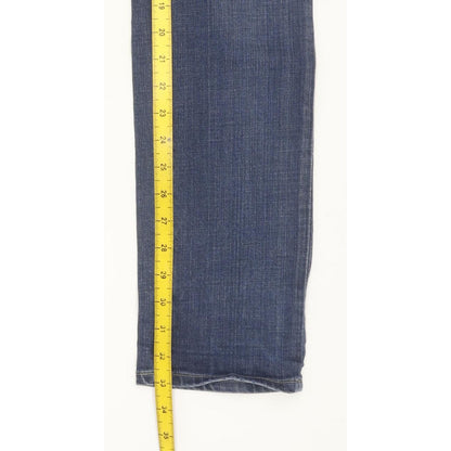 G-Star Midge Women Blue Straight Slim Stretch Jeans W27 L33