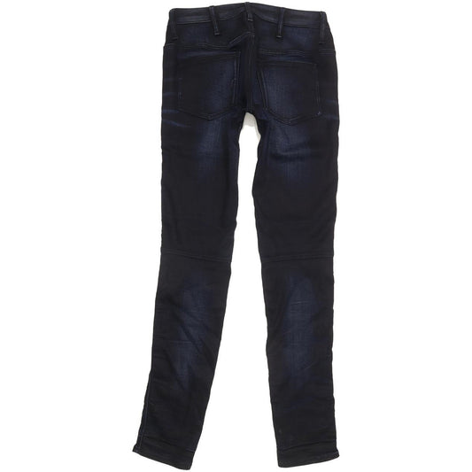 G-Star Women Navy Skinny Slim Stretch Jeans W27 L32