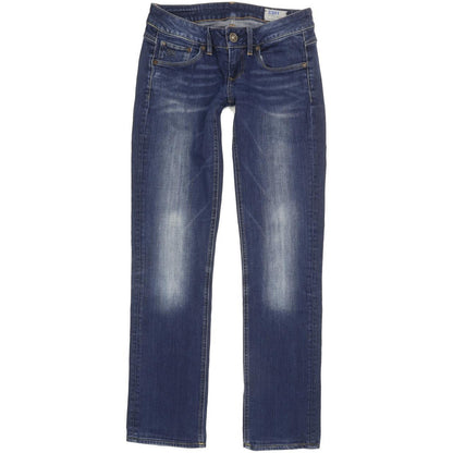 G-Star 3301 Women Blue Straight Slim Stretch Jeans W27 L29