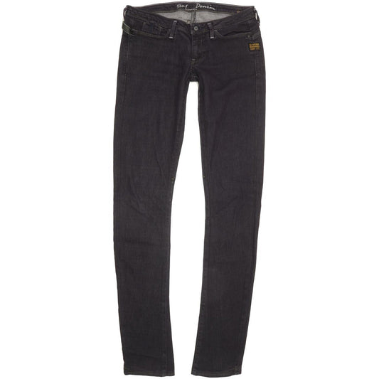 G-Star Micro Midge Women Navy Skinny Slim Stretch Jeans W27 L34
