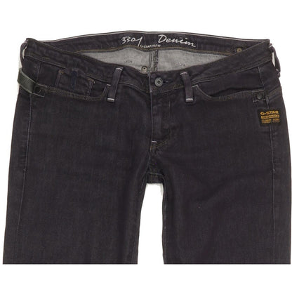 G-Star Micro Midge Women Navy Skinny Slim Stretch Jeans W27 L34