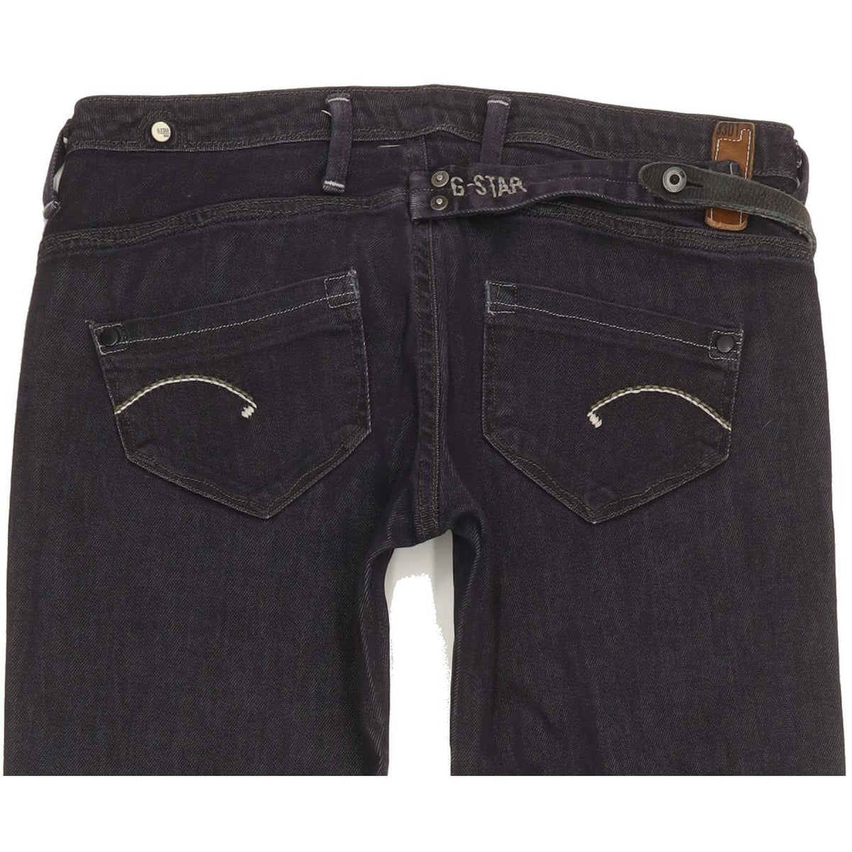 G-Star Micro Midge Women Navy Skinny Slim Stretch Jeans W27 L34
