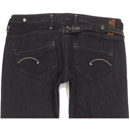 G-Star Micro Midge Women Navy Skinny Slim Stretch Jeans W27 L34