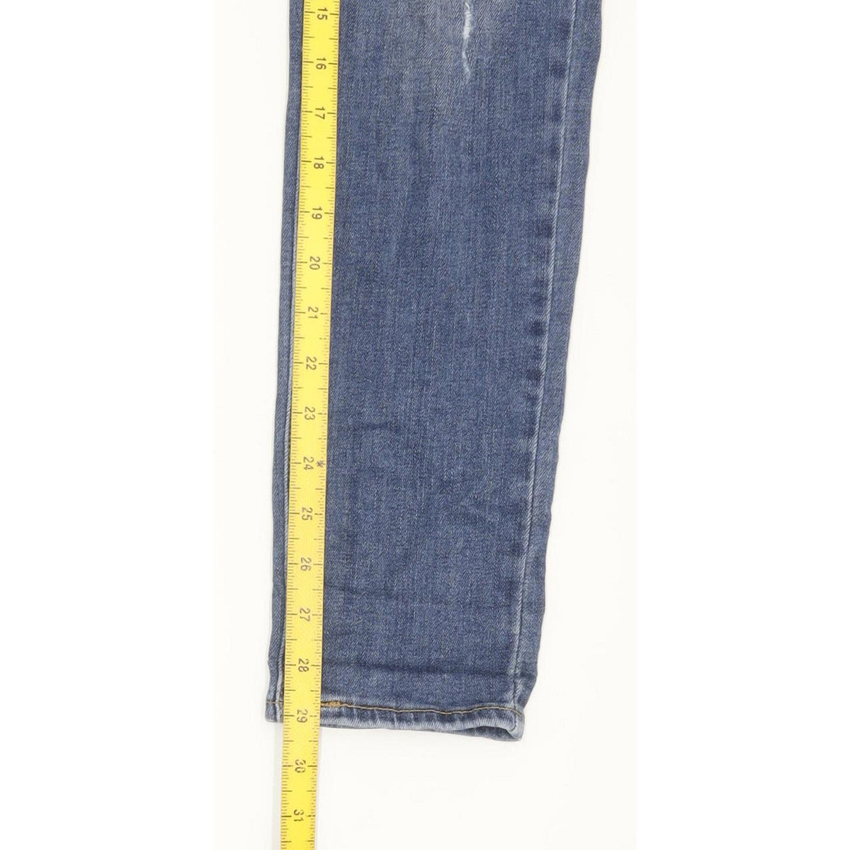 Levi's 721 Women Blue Skinny Slim Stretch Jeans W28 L29