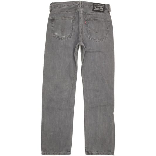 Levi's 505 Men Grey Straight Regular Jeans W33 L31