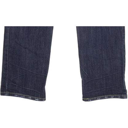 Levi's Bold Curve Women Blue Straight Slim Stretch Jeans W30 L34