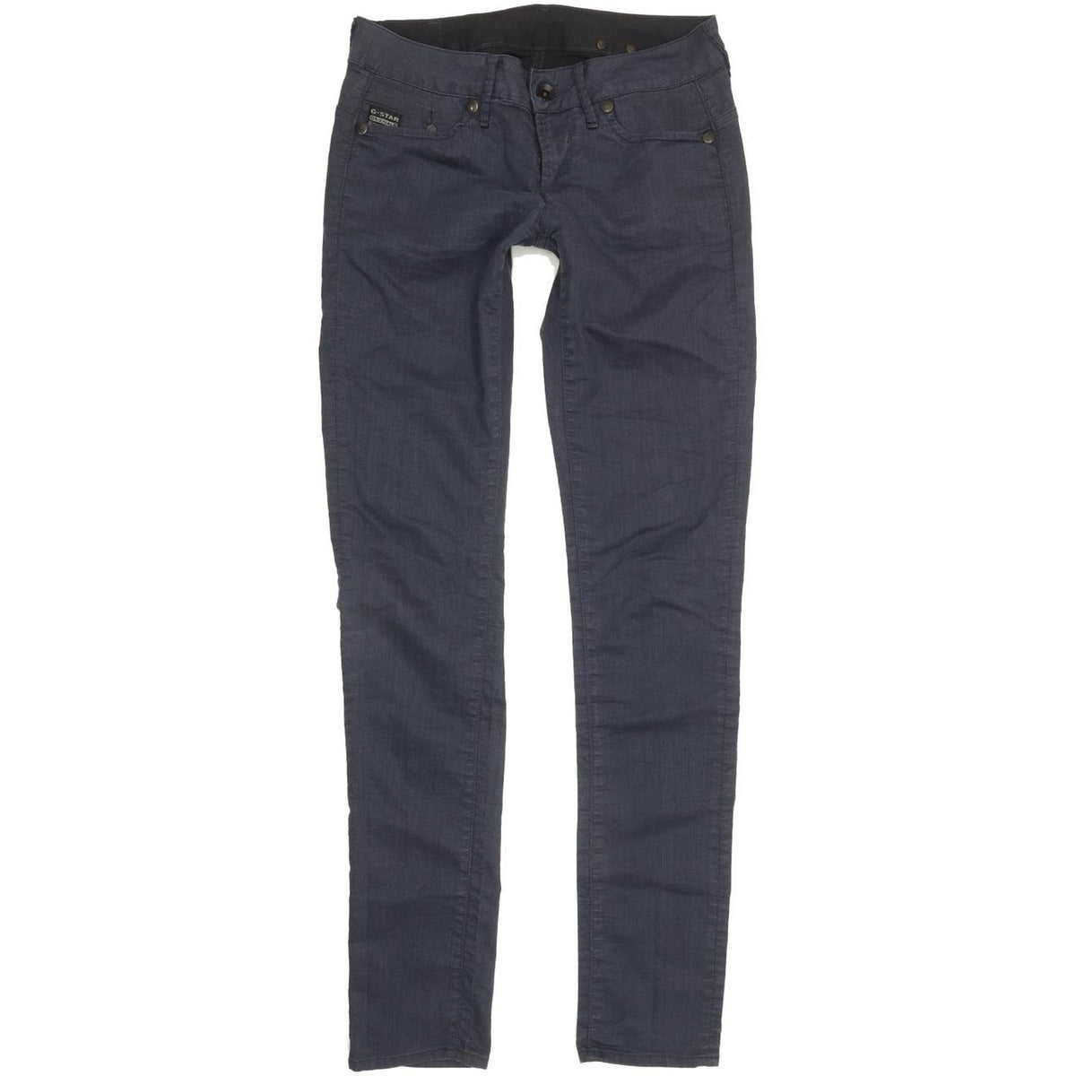 G-Star Women Blue Skinny Slim Stretch Jeans W27 L32
