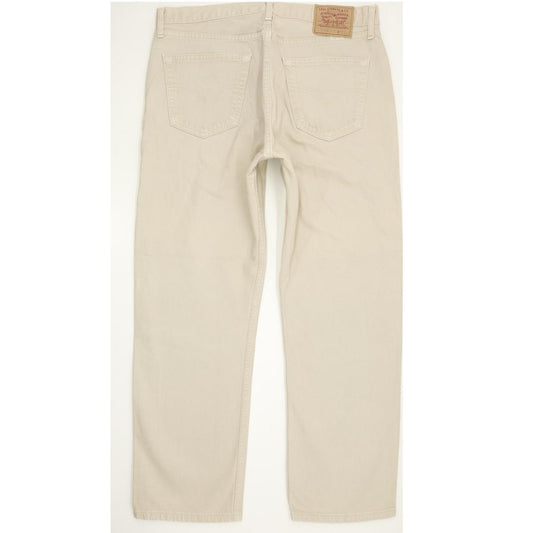 Levi's 517 Men Beige Straight Regular Jeans W36 L30