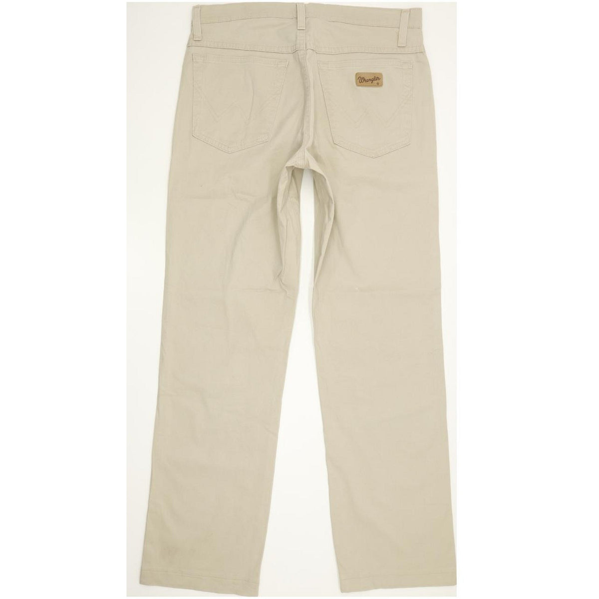 Wrangler Texas Men Beige Straight Regular Stretch Jeans W32 L31