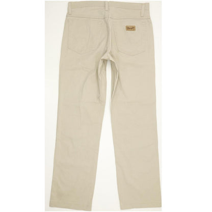Wrangler Texas Men Beige Straight Regular Stretch Jeans W32 L31