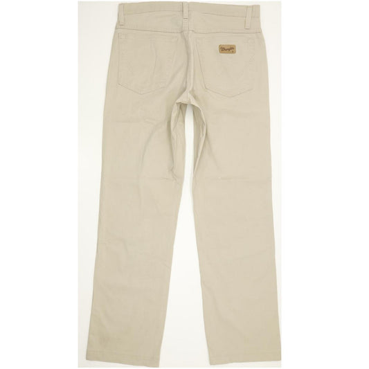 Wrangler Texas Men Beige Straight Regular Stretch Jeans W32 L31