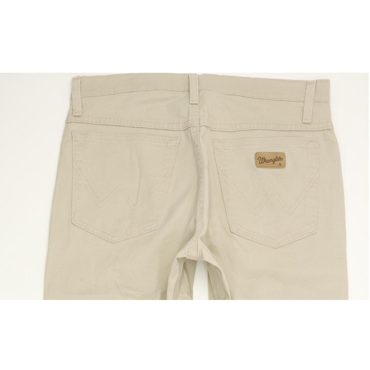 Wrangler Texas Men Beige Straight Regular Stretch Jeans W32 L31
