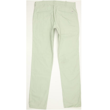 Wrangler Men Green Straight Slim Chino Stretch Jeans W32 L33