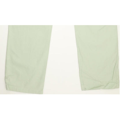 Wrangler Men Green Straight Slim Chino Stretch Jeans W32 L33
