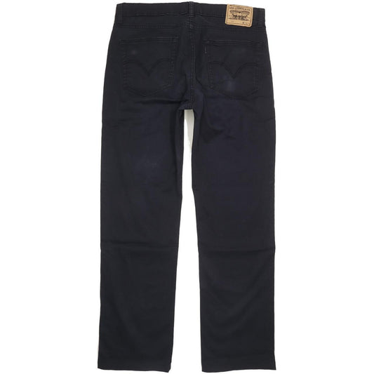 Levi's 752 Men Navy Straight Regular Stretch Jeans W36 L32