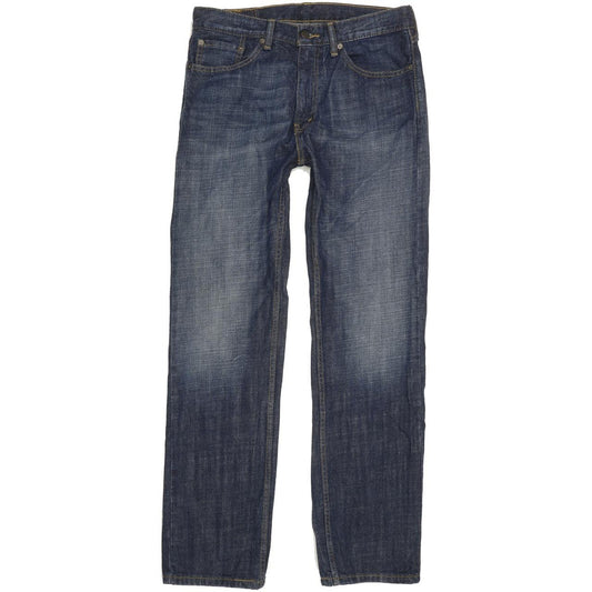 Levi's 505 Men Blue Straight Regular Jeans W33 L32