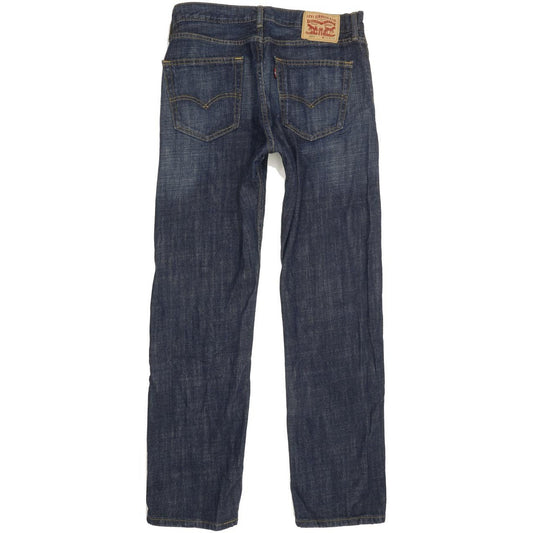 Levi's 505 Men Blue Straight Regular Jeans W33 L32