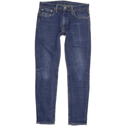 Levi's 512 Men Blue Tapered Slim Stretch Jeans W32 L31