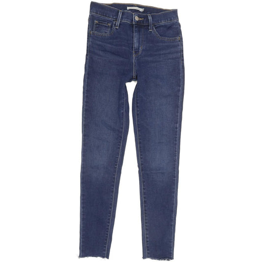 Levi's 720 Women Blue Skinny Slim Stretch Jeans W24 L26