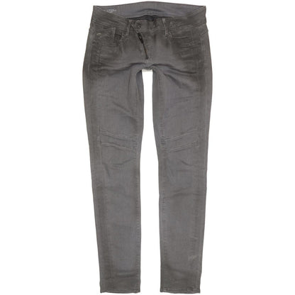 G-Star Lynn Zip Shablon Women Grey Skinny Slim Stretch Jeans W30 L33