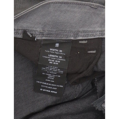 G-Star Lynn Zip Shablon Women Grey Skinny Slim Stretch Jeans W30 L33