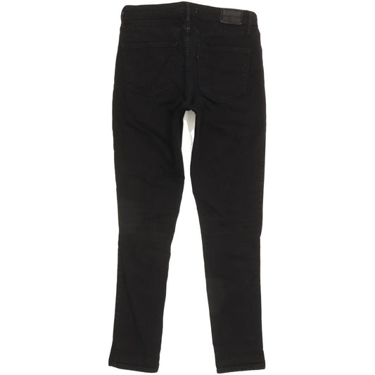 Levi's 721 Women Black Skinny Slim Stretch Jeans W29 L29