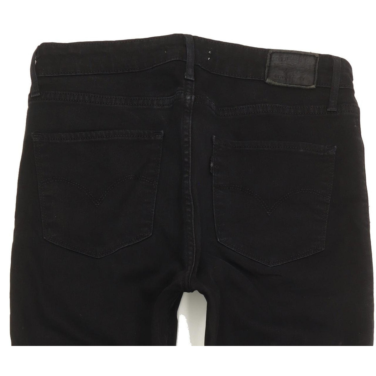 Levi's 721 Women Black Skinny Slim Stretch Jeans W29 L29