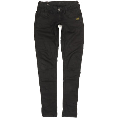 G-Star Fender Women Black Skinny Slim Stretch Jeans W29 L34