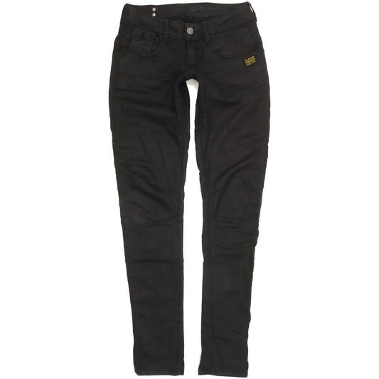 G-Star Fender Women Black Skinny Slim Stretch Jeans W29 L34