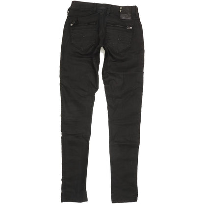 G-Star Fender Women Black Skinny Slim Stretch Jeans W29 L34