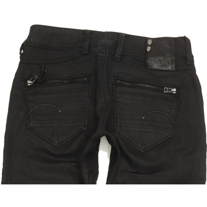 G-Star Fender Women Black Skinny Slim Stretch Jeans W29 L34