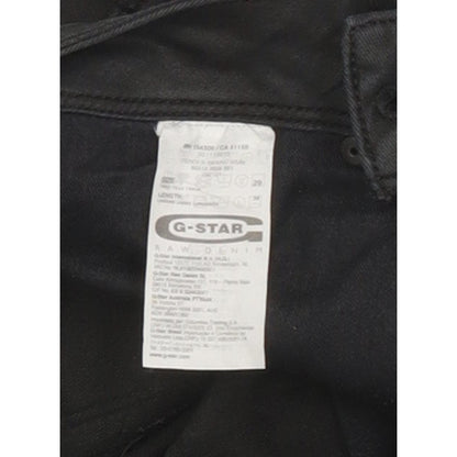 G-Star Fender Women Black Skinny Slim Stretch Jeans W29 L34