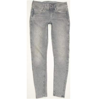 G-Star Lynn D-Mid Women Grey Skinny Slim Stretch Jeans W29 L31