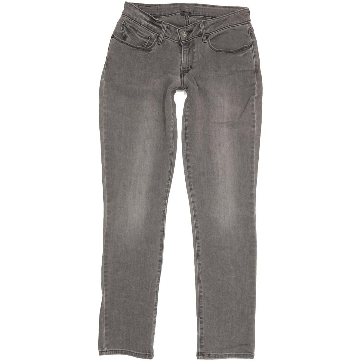 Levi's Bold Curve Women Grey Skinny Slim Stretch Jeans W30 L30